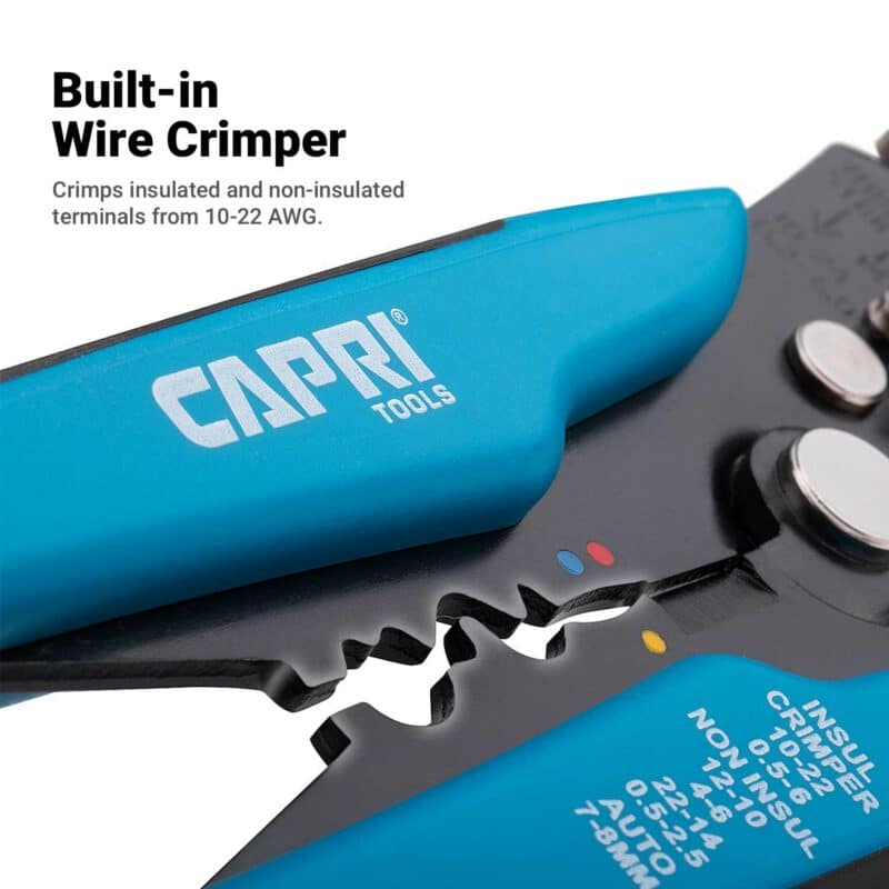 Built-In Wire Crimper