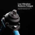 Low Vibration Reduces Fatigue