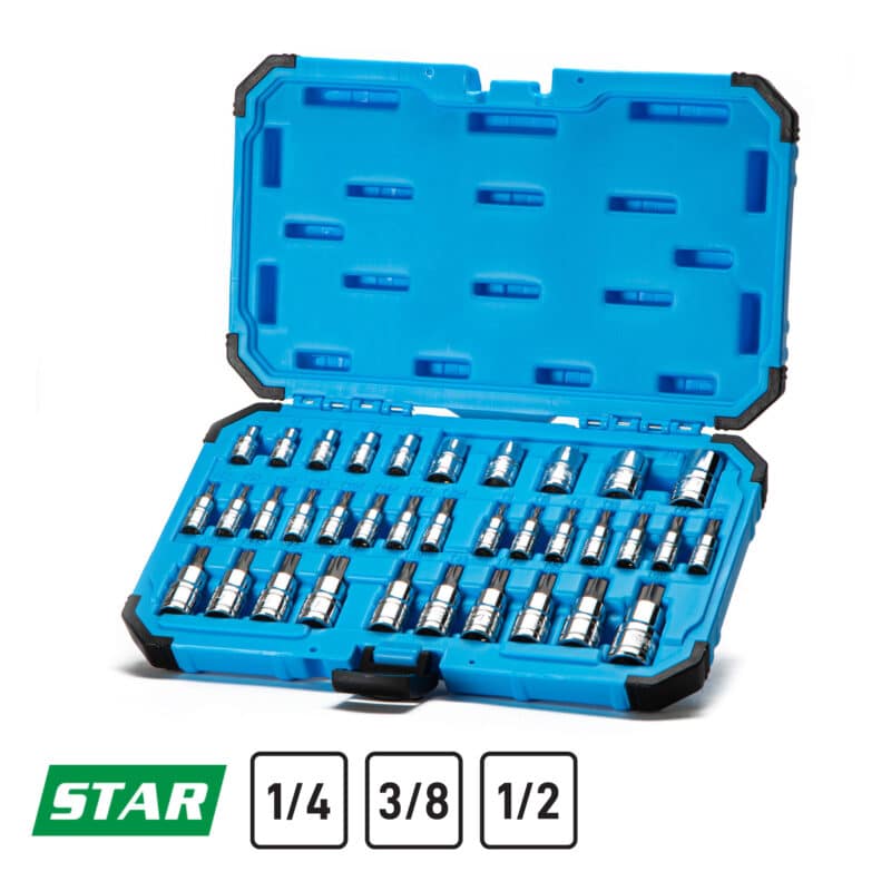 Star Bit Socket Set, 35-Piece