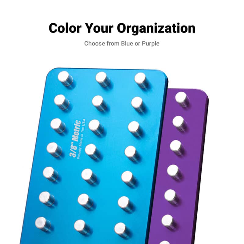 Blue or Purple Socket Trays