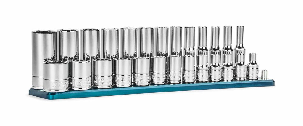 1/4″ 12-Point Master Chrome Sockets Set
