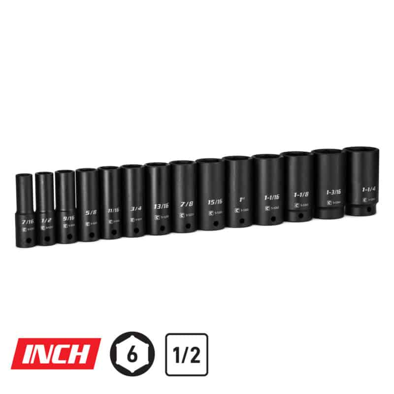 1/2″ Deep Impact Socket Set