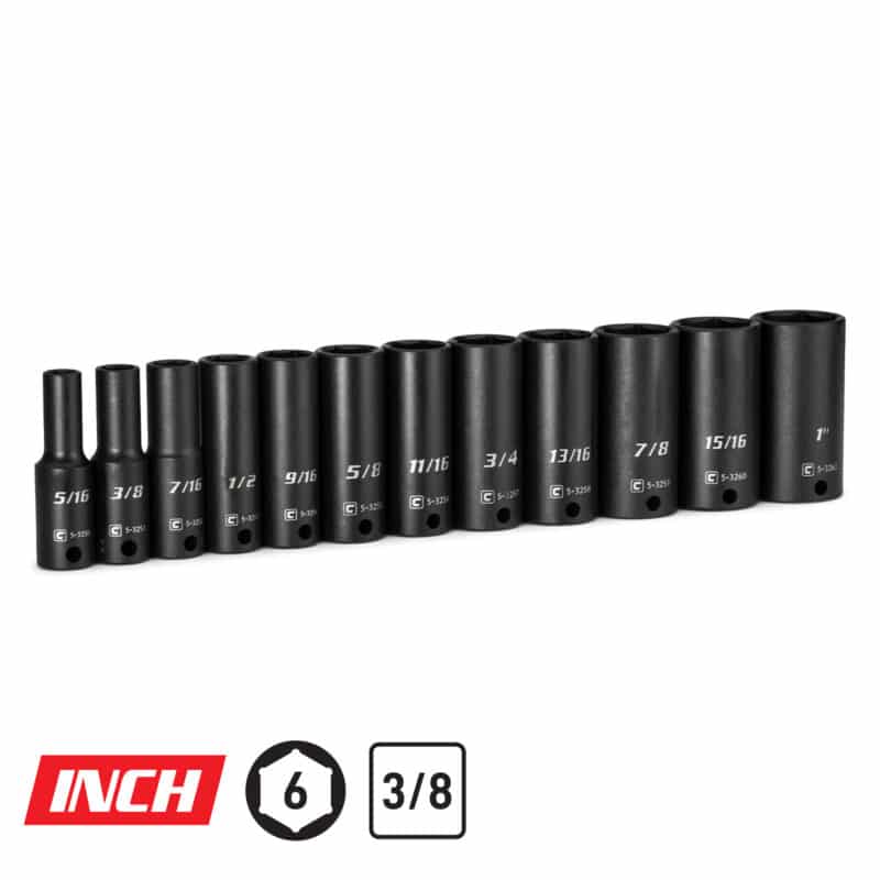 3/8″ Deep Impact Socket Set