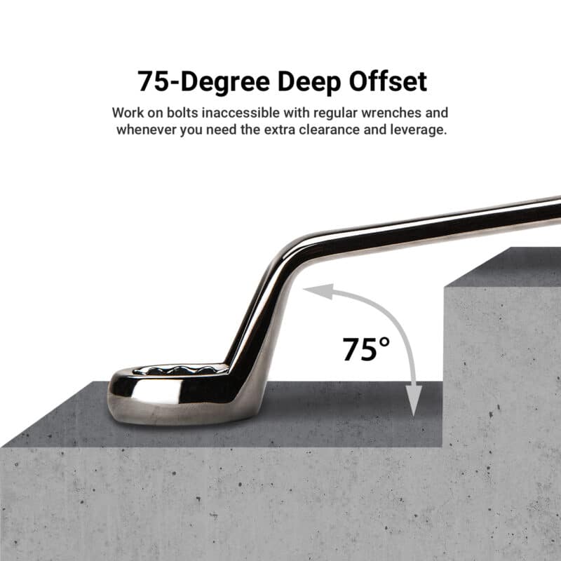 75- Degree Deep Offset