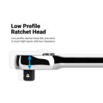 Low profile ratchet head