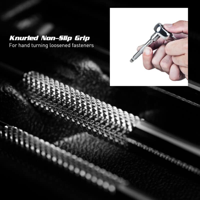 Knurled Non-slip Grip