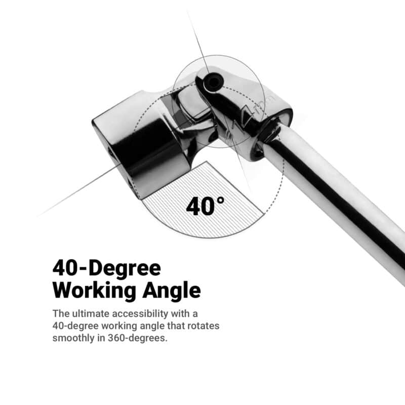 40-Degree Working Angle