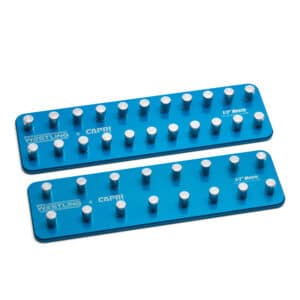 1/2" Premium 2 Row Aluminum Socket Trays, Metric