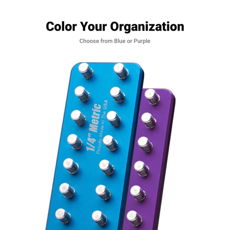 Blue or Purple Socket Trays
