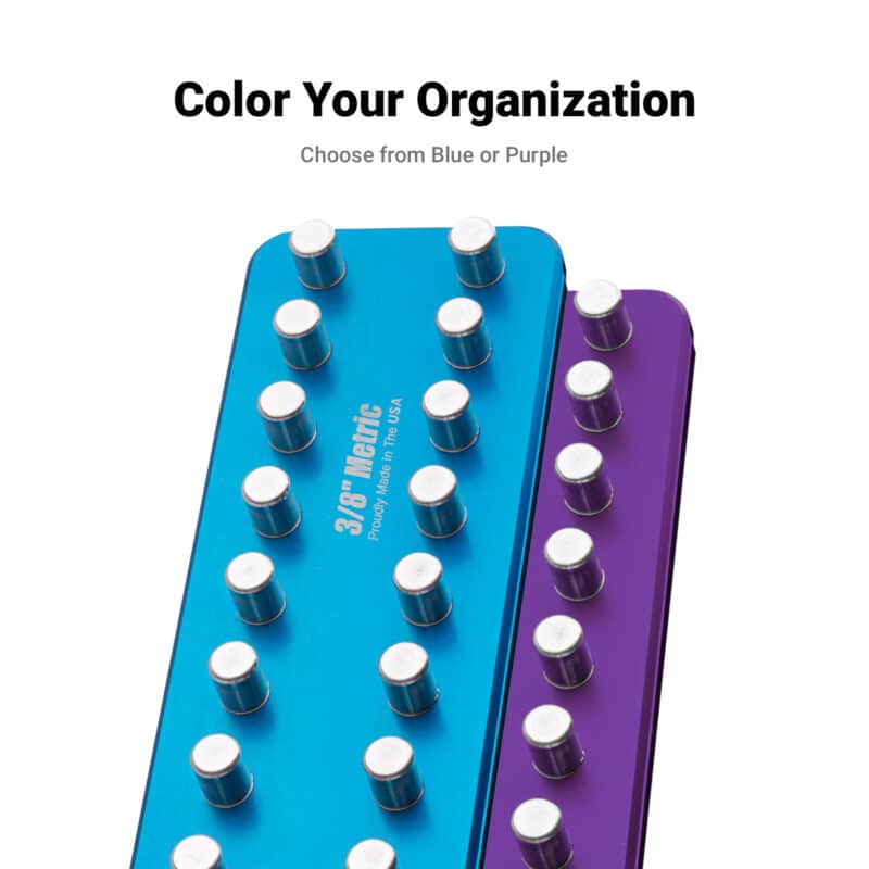 Blue or Purple Socket Trays