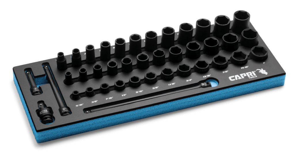 3/8" Drive Ultimate Impact Socket Set, 5/16 - 1"