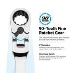 90 Tooth Ratchet Gear