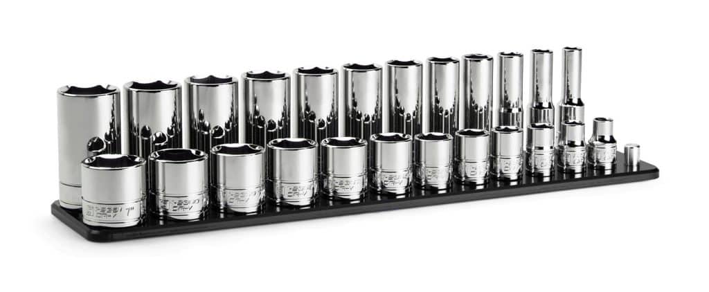 3/8" Drive Master Chrome Sockets Set