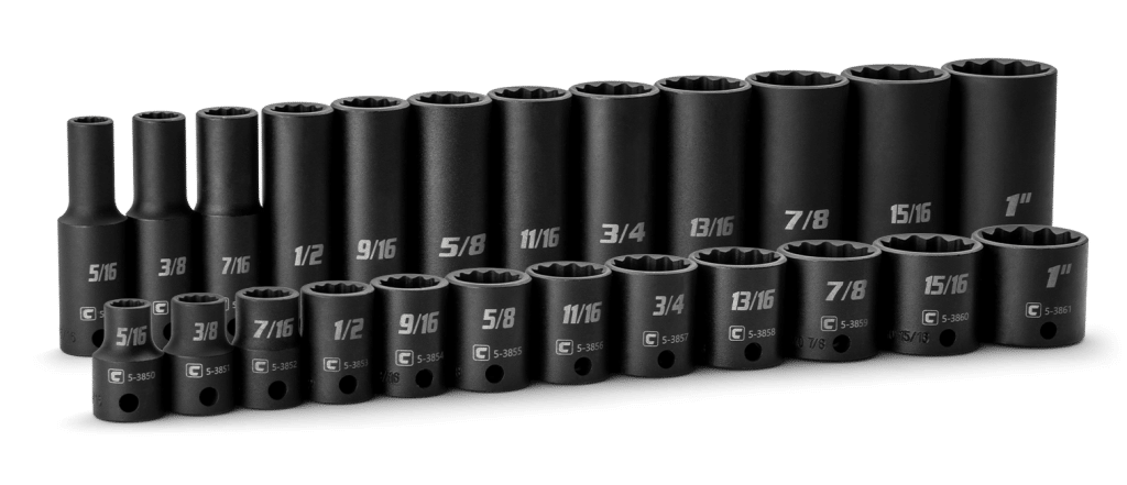 12-Point Master Impact Socket Set