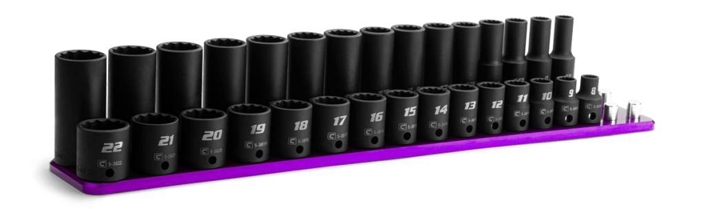 12-Point Master Impact Socket Set, Metric