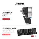 3/8" Essential Impact Bundle, SAE