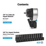 3/8" Essential Impact Bundle, Metric