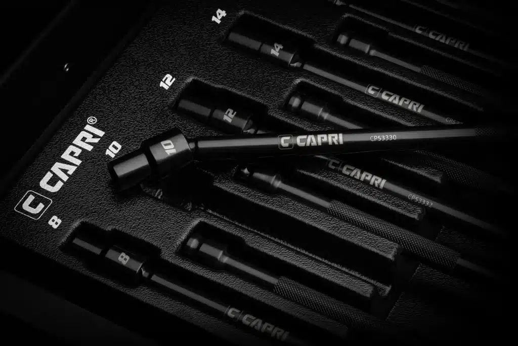 3/8" Drive Pinless Universal Long Impact Extension Socket Set