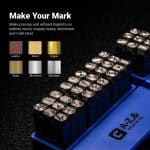 Letter and Number Stamps Set