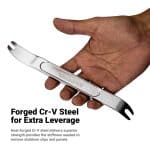 Forged Cr-V Steel for Extra Leverage