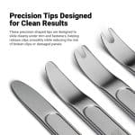 Precision Tips Designed for Clean Results
