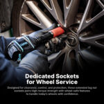 Dedicated sockets for wheel service