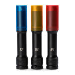 12/" Drive Extended Wheel Lug Nut Socket Set